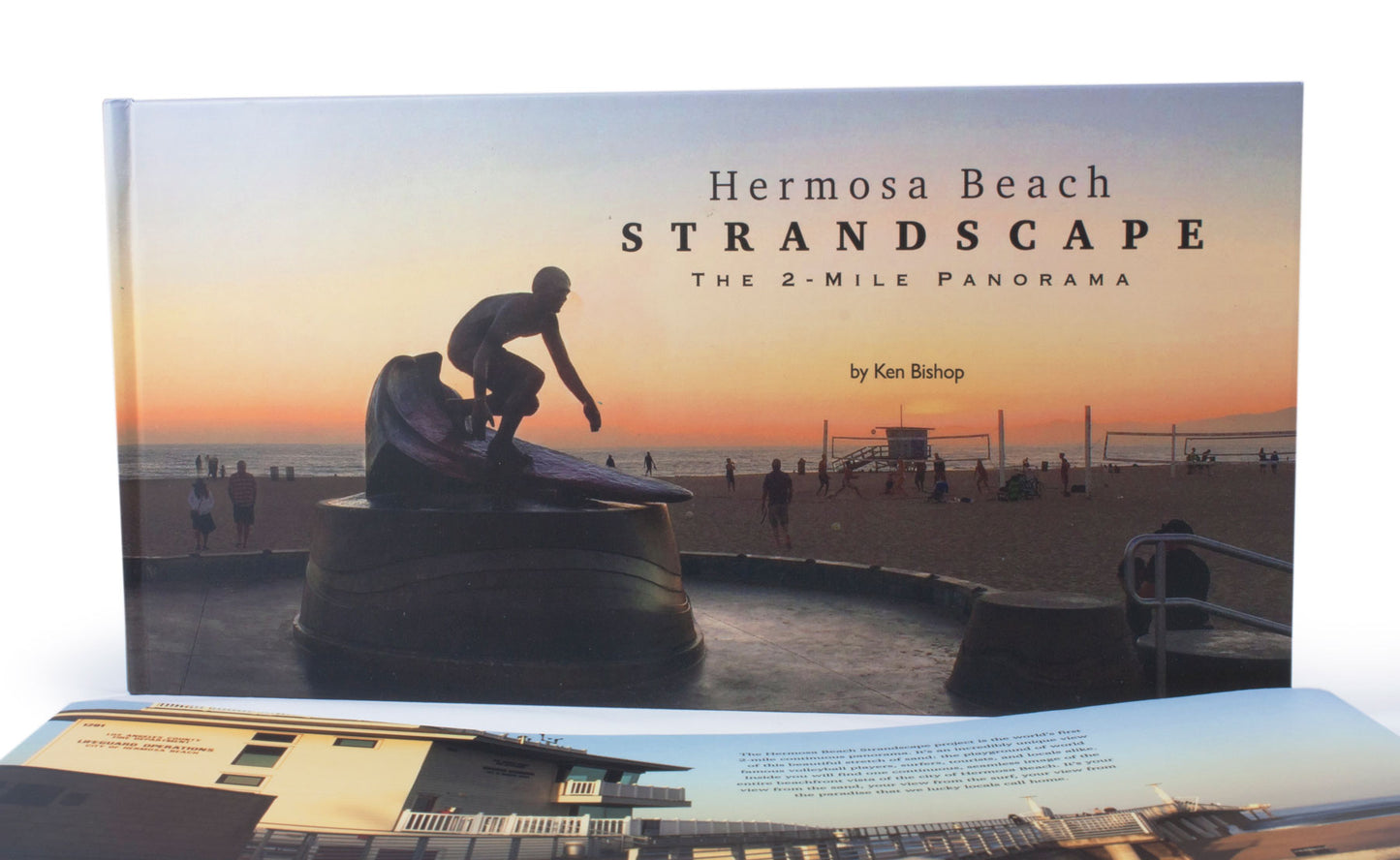 Hermosa Beach Strandscape Hardcover book