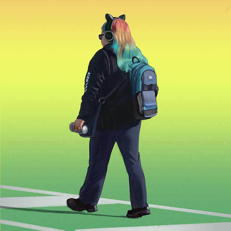 'kitticorn' from #peopleofcrosswalks