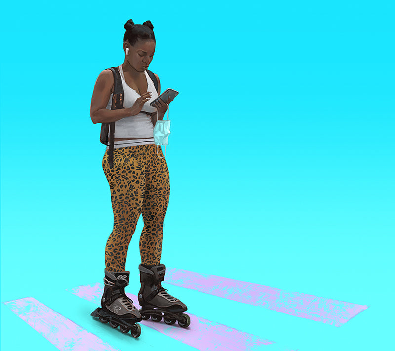 'leopard blades' from #peopleofcrosswalks