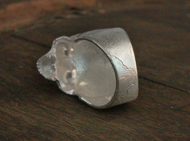 Sterling Silver Yorick Memento Mori Skull Ring