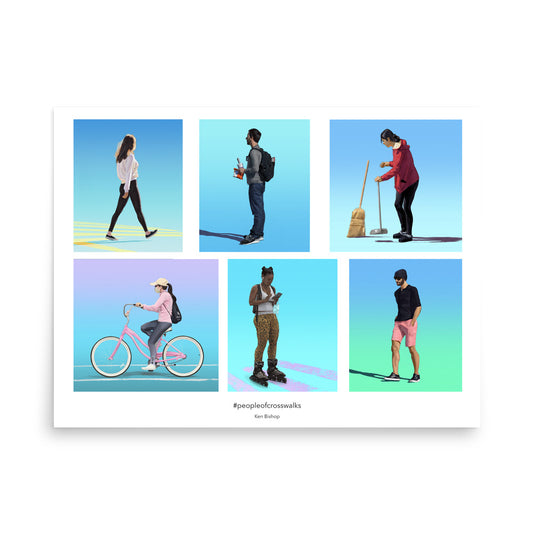 PeopleOfCrosswalks Posters