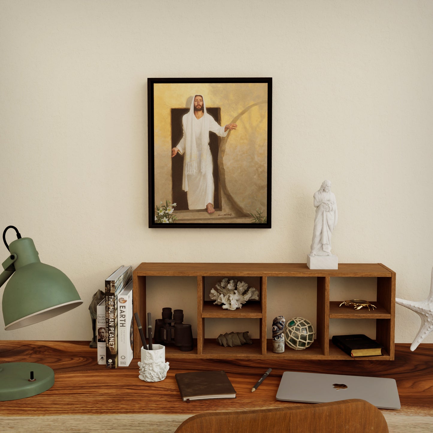 'Resurrection Morning'  Framed canvas