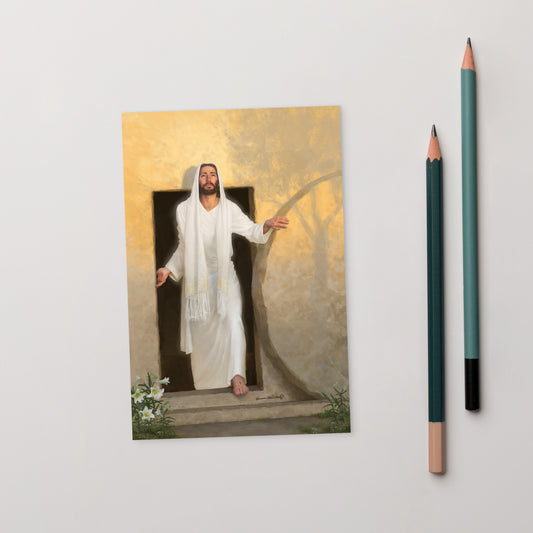 Resurrection Morning Postcard