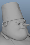 Snowman 3D modeling
